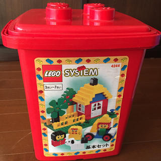 レゴ(Lego)の☆LEGO☆基本セット 赤いバケツ 3歳〜7歳(積み木/ブロック)