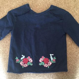 ザラキッズ(ZARA KIDS)のzara babygirl 98 トレーナー(Tシャツ/カットソー)