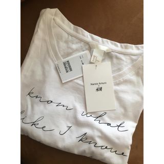 エイチアンドエム(H&M)のH&M 安室奈美恵 Tシャツ(Tシャツ(半袖/袖なし))