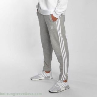 00s adidas　ストレートワイド　トラックパンツ　ジャージ　グレー　M