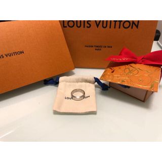 ルイヴィトン(LOUIS VUITTON)の美品！ルイヴィトン バーグ・ロジン リング Mサイズ(リング(指輪))