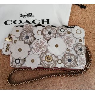 国内正規品 coach クロスボディ クラッチ ウィズ パッチワーク ティー