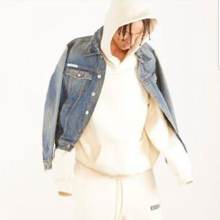 フィアオブゴッド(FEAR OF GOD)の最安値justin bieber着用 ESSENTIALS デニムジャケットS(Gジャン/デニムジャケット)