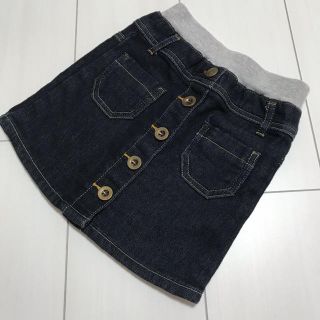 アズールバイマウジー(AZUL by moussy)のAZUL by moussy  KIDS  キッズ デニムスカート 100(スカート)