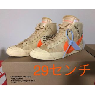 オフホワイト(OFF-WHITE)のNIKE off-white TheTen ブレザー(スニーカー)