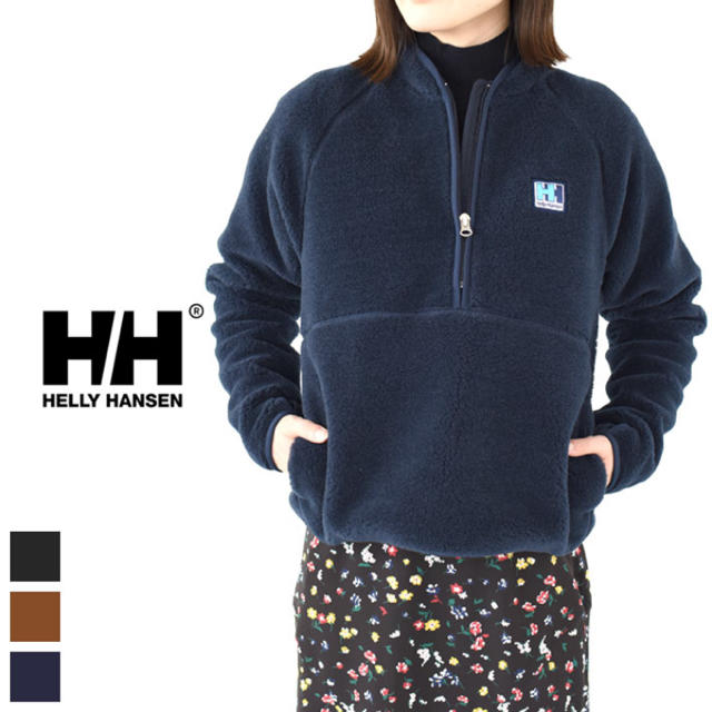 HELLY HANSEN(ヘリーハンセン)のHELLY HANSEN ハーフジップフリースパーカー レディースのトップス(パーカー)の商品写真