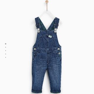 ザラキッズ(ZARA KIDS)の新品タグ付き　ZARAbaby　デニムオーバーオール(パンツ/スパッツ)