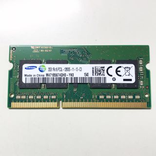 ノート用メモリ DDR3-12800  2GB M471B5674QHO-YKO(PCパーツ)