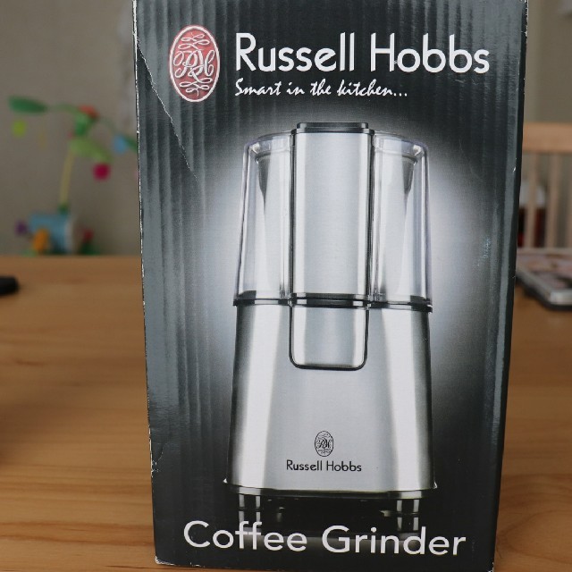 RussellHobbs コーヒーグラインダー スマホ/家電/カメラの調理家電(電動式コーヒーミル)の商品写真