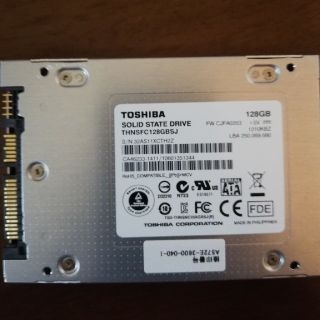 トウシバ(東芝)の東芝SSD128GB(PCパーツ)