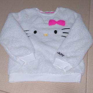 エイチアンドエム(H&M)のKIDS☆Girl☆Ｈ＆Ｍ☆HelloKitty☆長袖あったかﾌﾘｰｽ素材(Tシャツ/カットソー)