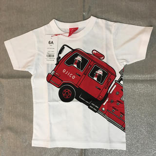 コドモビームス(こども ビームス)の【サスケ様専用】オジコ  OJICO 6A カトリ KATORI 白 新品(Tシャツ/カットソー)