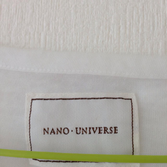 nano・universe(ナノユニバース)のナノユニバースのカットソー レディースのトップス(カットソー(半袖/袖なし))の商品写真