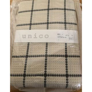 ウニコ(unico)のunico ウニコ ボックスシーツ未使用未開封(シーツ/カバー)