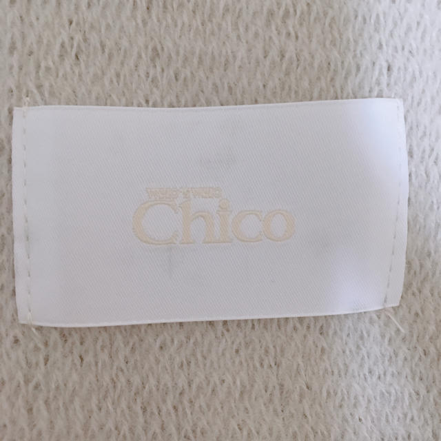 who's who Chico(フーズフーチコ)のフーズフーチコ 大判ストール ベージュ レディースのファッション小物(マフラー/ショール)の商品写真