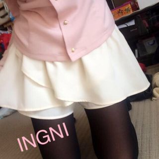 イング(INGNI)の新品♡INGNI♡フリルスカパン(ミニスカート)