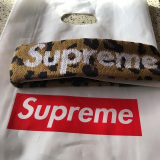 シュプリーム(Supreme)のsupreme ヘアバンド レオパード(ヘアバンド)