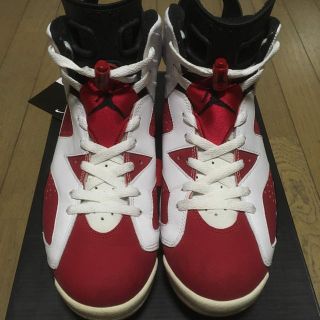 ナイキ(NIKE)のair jordan 6 retro carmine(スニーカー)