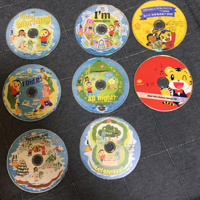 こどもちゃれんじEnglishほっぷ DVD7枚CD1枚