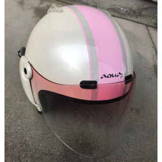 オージーケー(OGK)のOGK IOCA-C21 ヘルメット ピンク ごろにゃん様専用(ヘルメット/シールド)