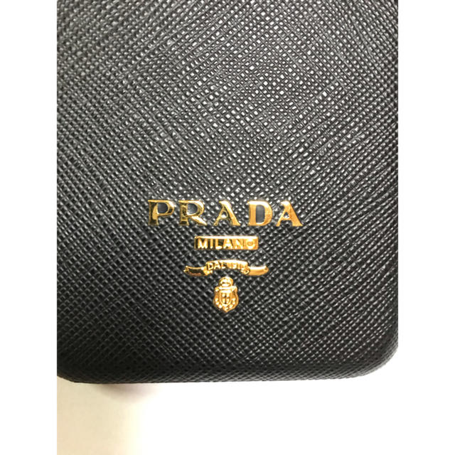 PRADA(プラダ)の正規品PRADA  iPhoneXケース 新品未使用品❗️ スマホ/家電/カメラのスマホアクセサリー(iPhoneケース)の商品写真