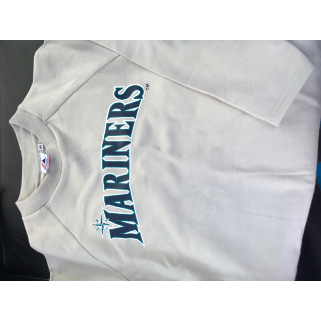 Majestic(マジェスティック)の試着のみ　マリナーズ #51　イチロー ユニフォーム メジャーリーグ MLB エンタメ/ホビーのタレントグッズ(スポーツ選手)の商品写真