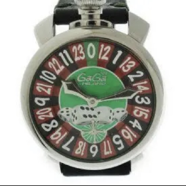 GaGa MILANO(ガガミラノ)のガガミラノラスベガス　マニュアーレ　中古 メンズの時計(腕時計(アナログ))の商品写真