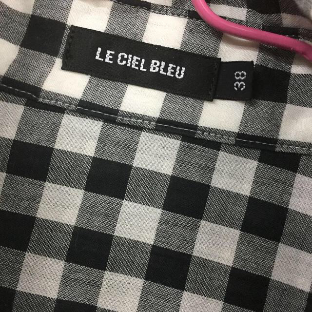 LE CIEL BLEU(ルシェルブルー)のルシェルブルー ギンガムチェック シャツ レディースのトップス(シャツ/ブラウス(長袖/七分))の商品写真