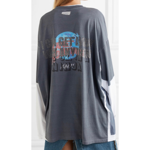 VETEMENTS NAUGHTY ANGEL long sleeve T