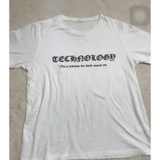 ジーユー(GU)のロゴTシャツ(Tシャツ/カットソー(半袖/袖なし))