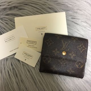 ルイヴィトン(LOUIS VUITTON)のルイヴィトン モノグラム 二つ折り財布(財布)