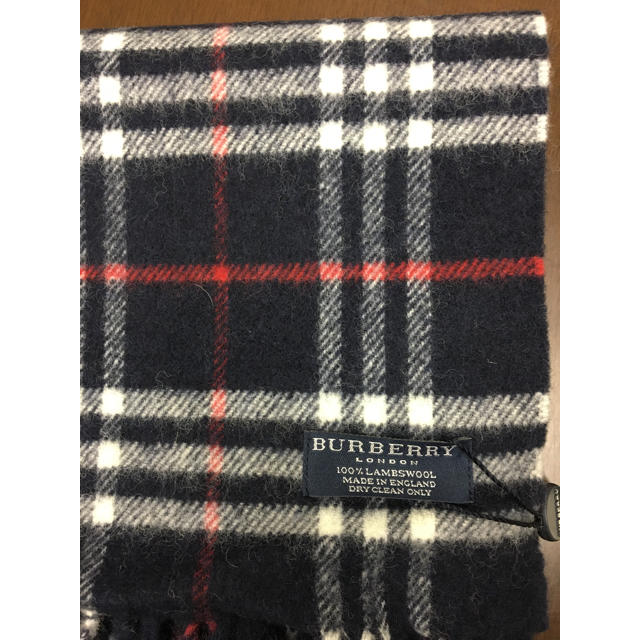 BURBERRY(バーバリー)のバーバリー ウールマフラー 新品 未使用 レディースのファッション小物(マフラー/ショール)の商品写真