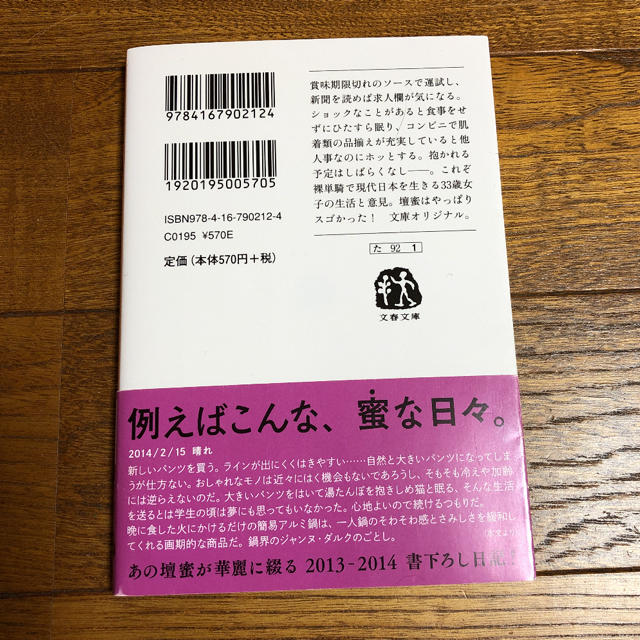 壇蜜日記 エンタメ/ホビーの本(文学/小説)の商品写真