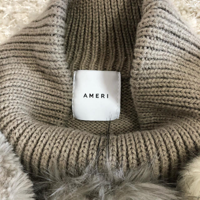 Ameri VINTAGE(アメリヴィンテージ)のAmeri vintage ファー ニット レディースのトップス(ニット/セーター)の商品写真