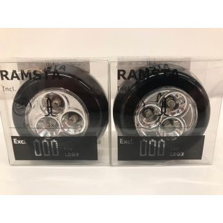 イケア(IKEA)の【2個セット】RAMSTA ラムスタ LEDミニランプ, 電池式 ブラック(その他)