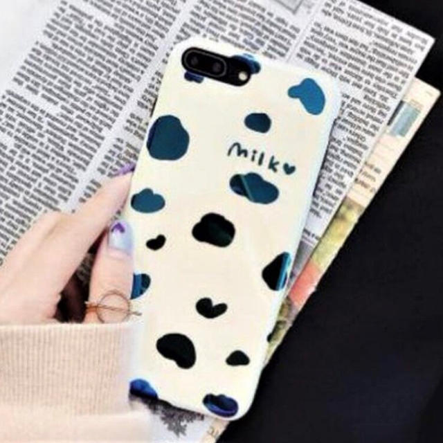 ミルク柄 milk iPhoneケースの通販 by peach.Jr's shop｜ラクマ