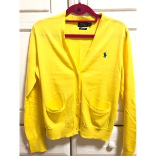 POLO RALPH LAUREN(カーディガン ・ イエロー/黄色系)のフリマ POLO RALPH LAUREN(カーディガン ・ イエロー/黄色系)のフリマ