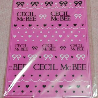 セシルマクビー(CECIL McBEE)の新品未開封★セシルマクビーピンクロゴ入りミラー★希少(ミラー)