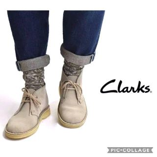 クラークス(Clarks)の✨着用わずか✨clarks originals チャッカブーツ 24(ブーツ)