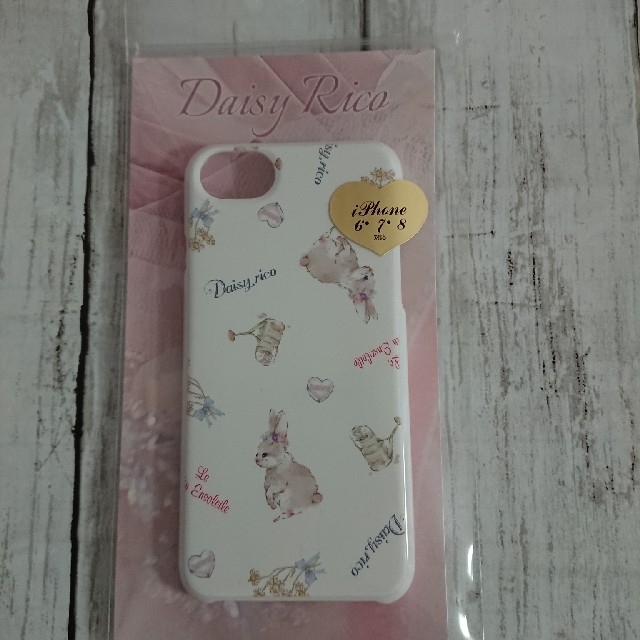 iphonex ケース mil | デイジーリコ ウサギ スマホカバー ケース 白  iPhone6・7・8の通販 by リコ's shop｜ラクマ