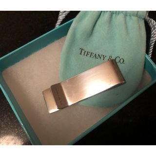 ティファニー(Tiffany & Co.)のTIFFANY&Co. ロゴモチーフ マネークリップ シルバー  林様 専用(マネークリップ)