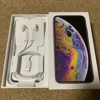 アイフォーン(iPhone)のiPhone XS 付属 イヤホン(ヘッドフォン/イヤフォン)