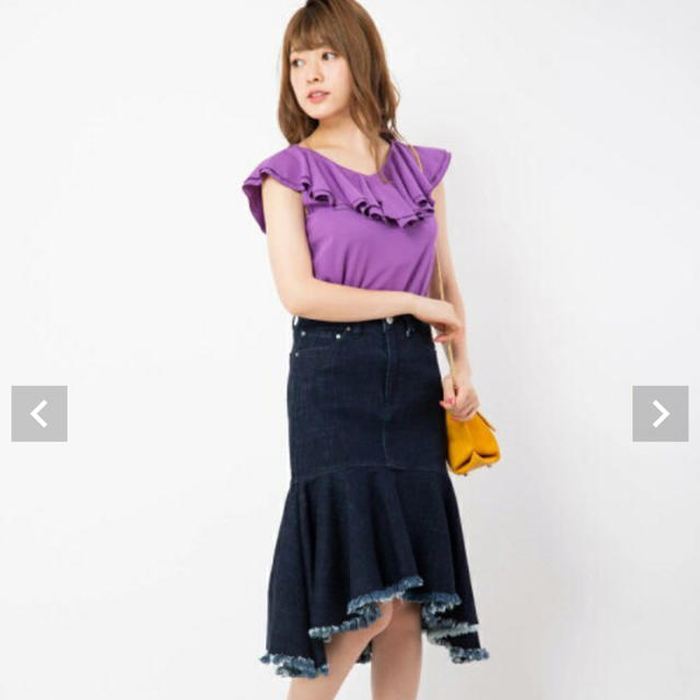 CECIL McBEE(セシルマクビー)のセシルマクビー♡デニムスカート レディースのスカート(ロングスカート)の商品写真