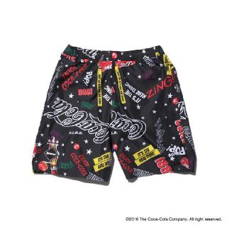 エフシーアールビー(F.C.R.B.)の黒M 16SS FCRB COCA-COLAコカコーラSHORTSショーツ

(ショートパンツ)