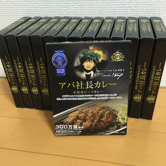 アパ社長カレー 14個セット