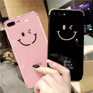 アイフォーン(iPhone)のニコちゃん iPhoneケース  iPhone6sブラック(iPhoneケース)