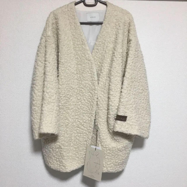 BEAUTY&YOUTH UNITED ARROWS(ビューティアンドユースユナイテッドアローズ)の【★新品.未使用★】ARGUE◆ ITALY FUR PILE BOA COAT レディースのジャケット/アウター(毛皮/ファーコート)の商品写真