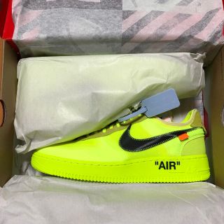 ナイキ(NIKE)のNIKE off-white Air Force 1 low volt 27.5(スニーカー)