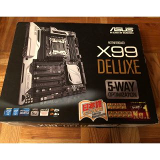 エイスース(ASUS)のASUS x99 DELUXE  (PCパーツ)