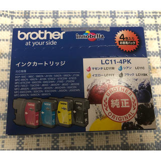 ブラザー(brother)のbrother 純正インクカートリッジ 4本セット LC11-4PK(オフィス用品一般)